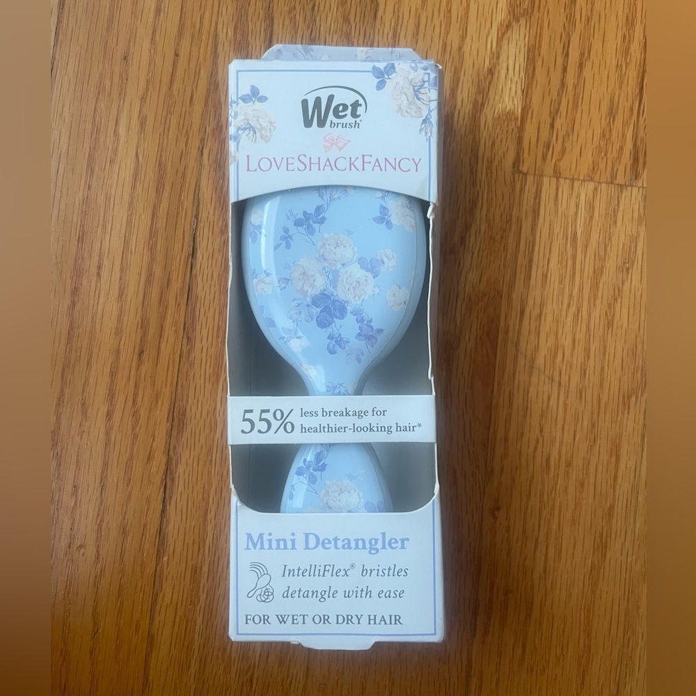 LoveShackFancy X Wet Brush Mini Detangler Hair Brush